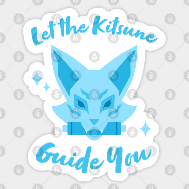 Let The Kitsune Guide You Kiriko Overwatch Overwatch Sticker